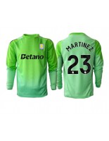 Aston Villa Emiliano Martinez #23 Brankářské Venkovní Dres 2025-26 Dlouhý Rukáv